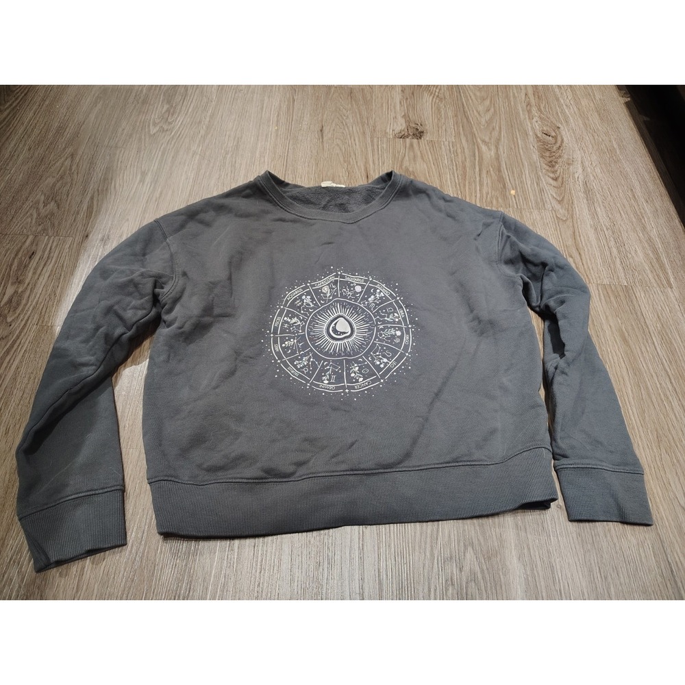 Excellent Condition Pact Organic Cotton Zodiac Star Signs Sweatshirt Medium